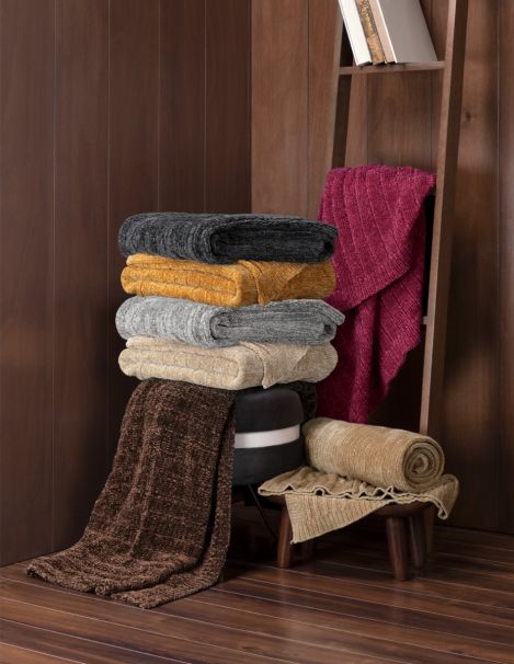 Frazadas Luxus Chenille