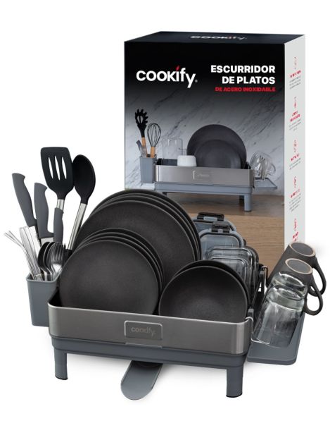 Escurridor de Trastes de Acero Inoxidable