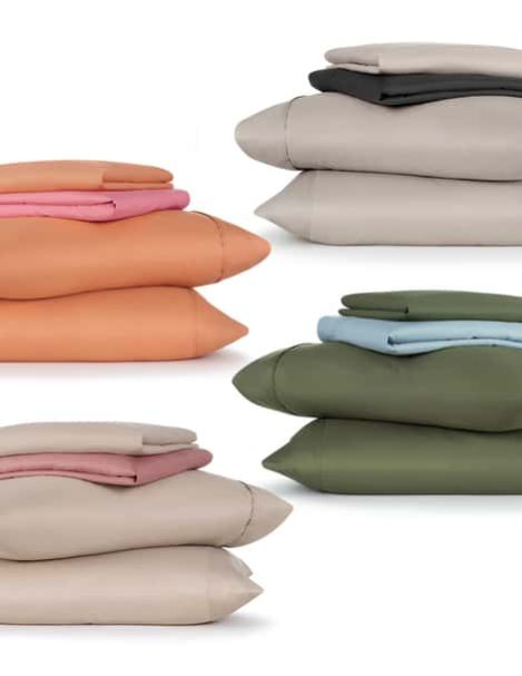 Sábanas Microfibra Dos Colores