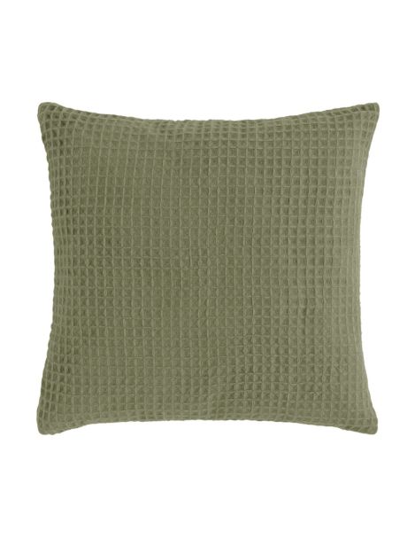 Cojín Luxus Gofrado Clásico Pesto